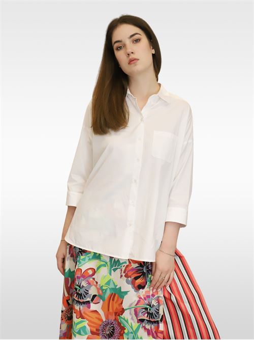 Shirt in organic cotton poplin MAXMARA WEEKEND | 2351111531600004